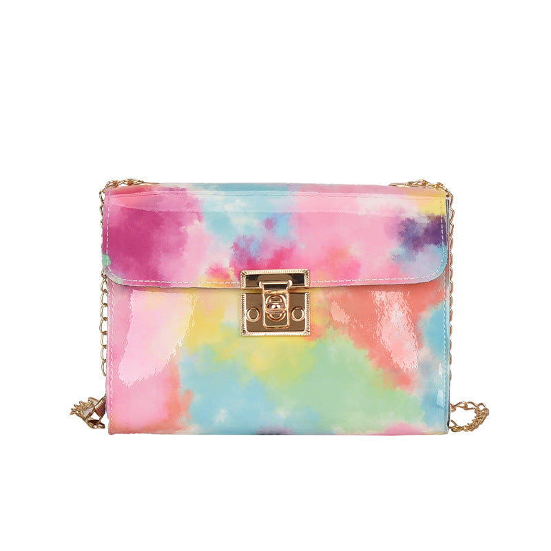 Wholesale PU Colorful Shoulder Messenger Bag